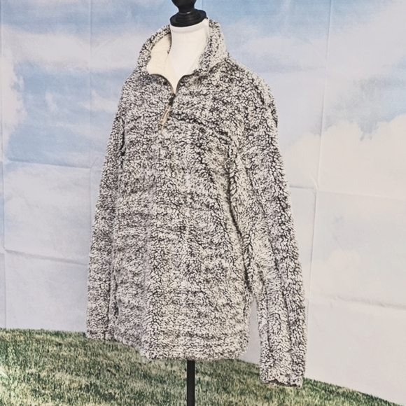 GRIZZLY SHERPA | QUARTER ZIP MOCK NECK PULL-OVER - Picture 10 of 15